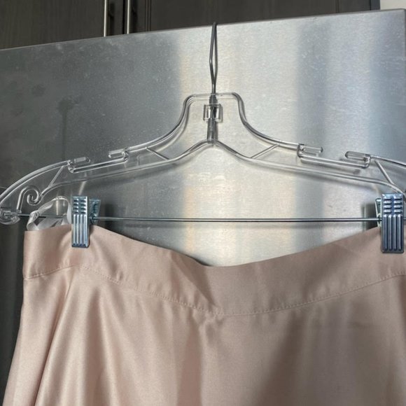 DRESSY LONG CIRCLE SKIRT. - Picture 3 of 3